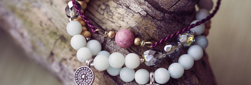 bracelets en pierre